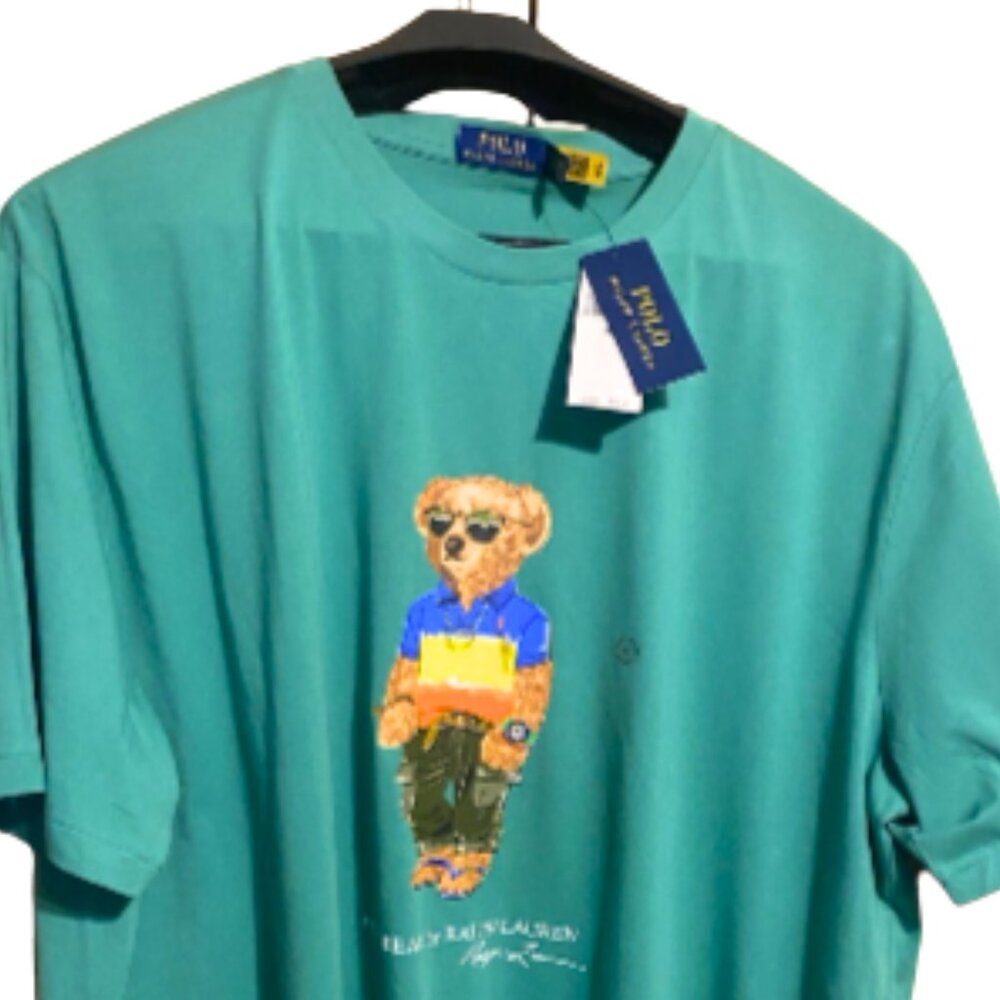 Ralph Lauren Polo Bear Men’s Tee Shirt Big Tall Man Size 2XLT